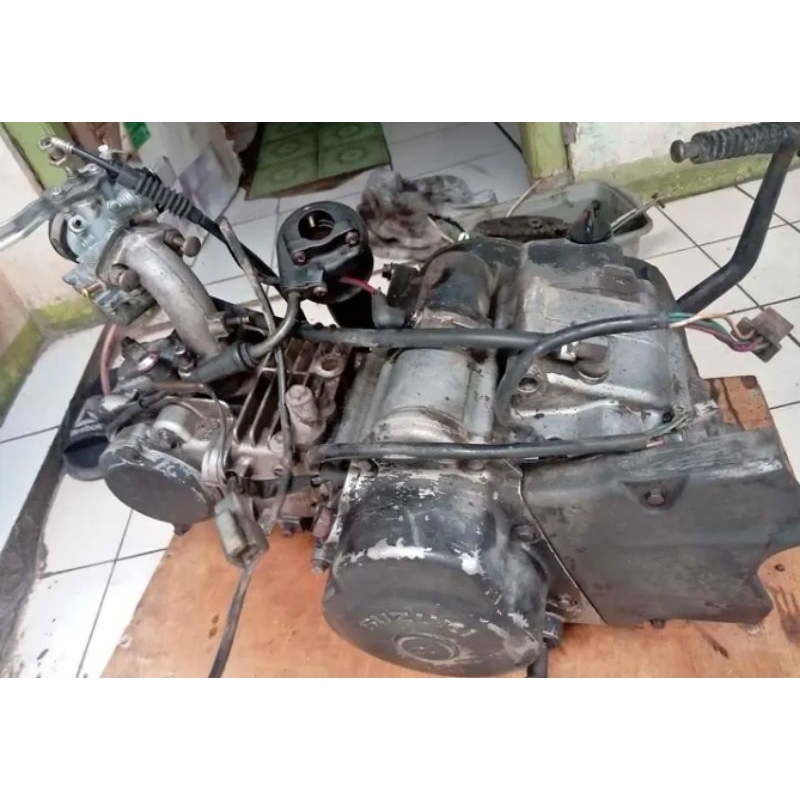 Jual mesin Suzuki smash atau Shogun r barang asli original copotan ...
