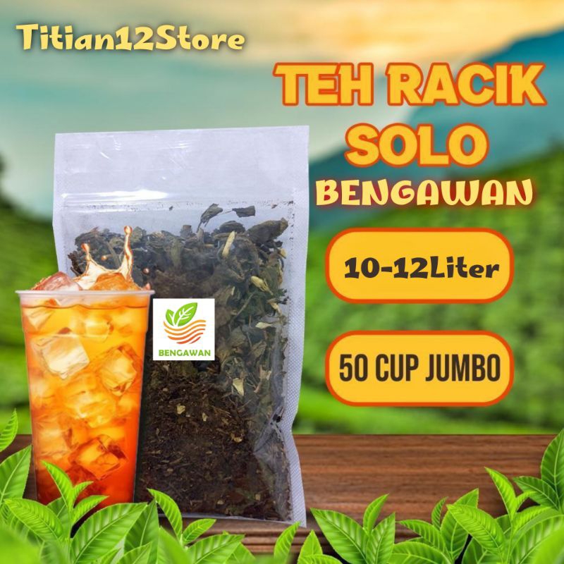 Jual Teh Racikan Solo BENGAWAN Untuk Jualan/Teh Racik Solo | Shopee ...