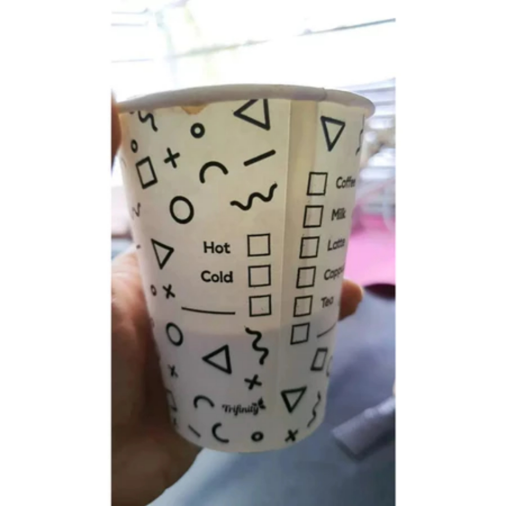 Jual Paper Cup 8oz 50pcs Gelas Kertas Kopi Tahan Panas 240ml Murah ...