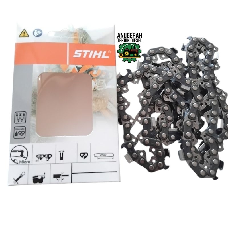 Jual Rantai Chainsaw Stihl MS 180 16 Inch Original | Shopee Indonesia