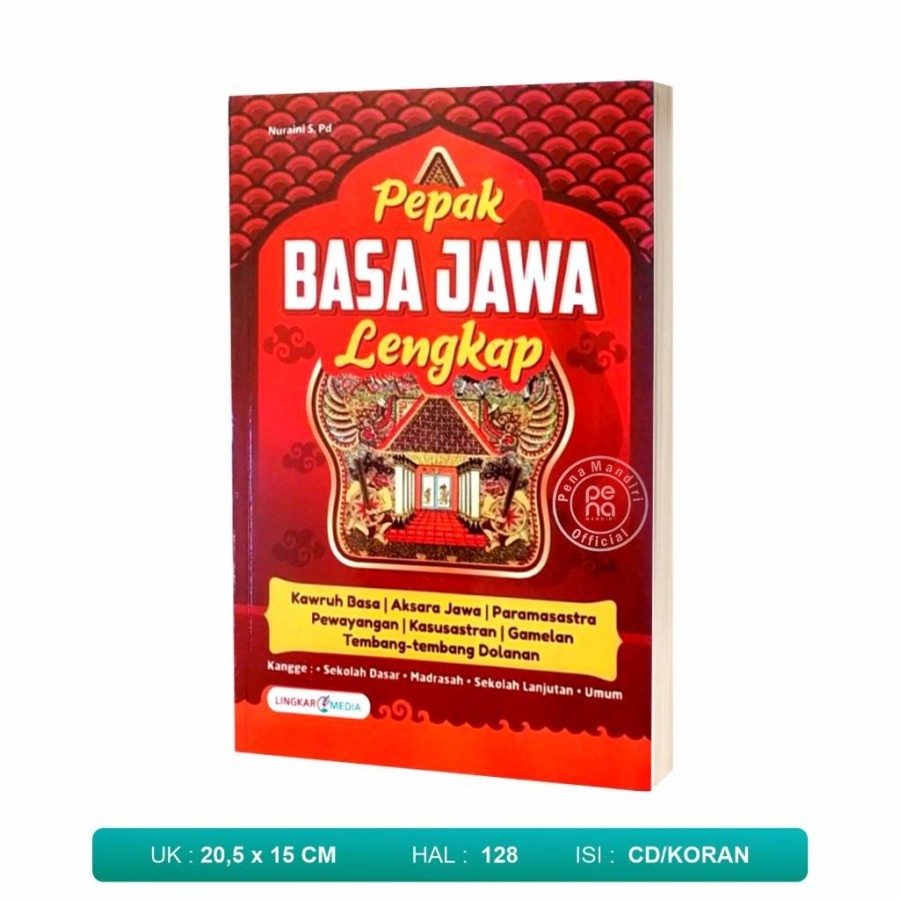 Jual Pepak Basa Jawa Lengkap Lingkar Media 128 Halaman Kertas CD ...