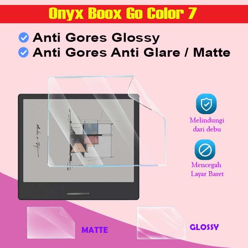 BROTECT Antireflecterende Beschermfolie (2 Stuks) Voor Boox Go 6 – Mat, Anti-vingerafdruk, Krasvrij, Luchtbelvrij Aan Te Brengen