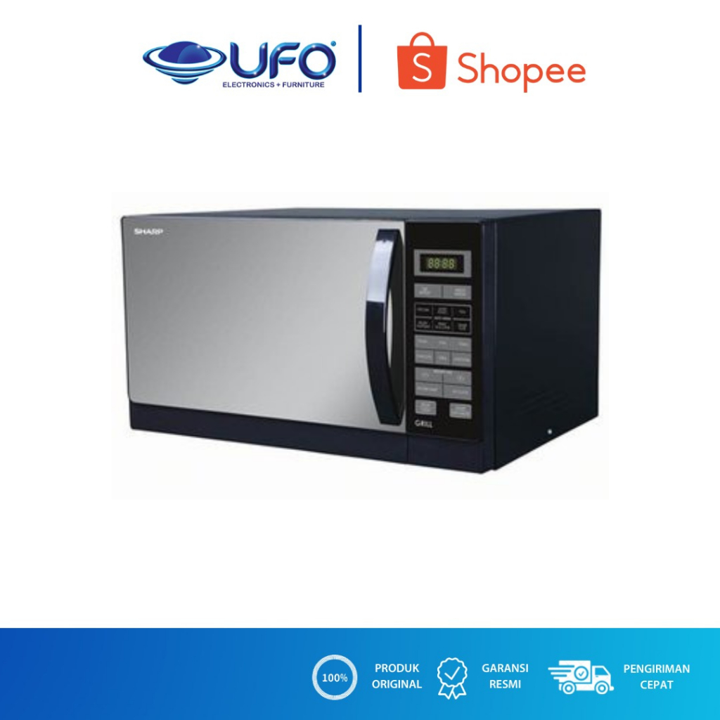 Jual SHARP SHARP MICROWAVE R728(K)IN- HITAM | Shopee Indonesia