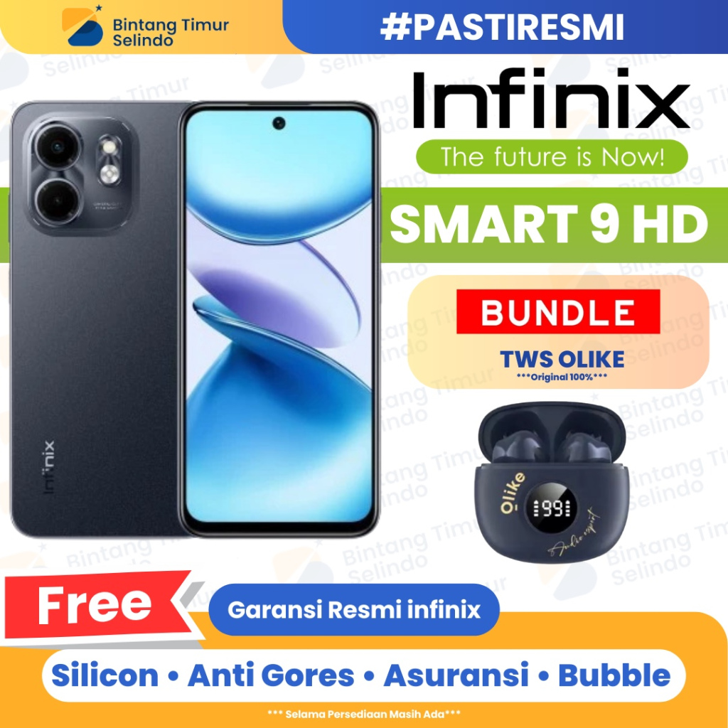 Jual Infinix Smart 9 HD 4GB+64GB Garansi Resmi 1 Tahun | Shopee Indonesia