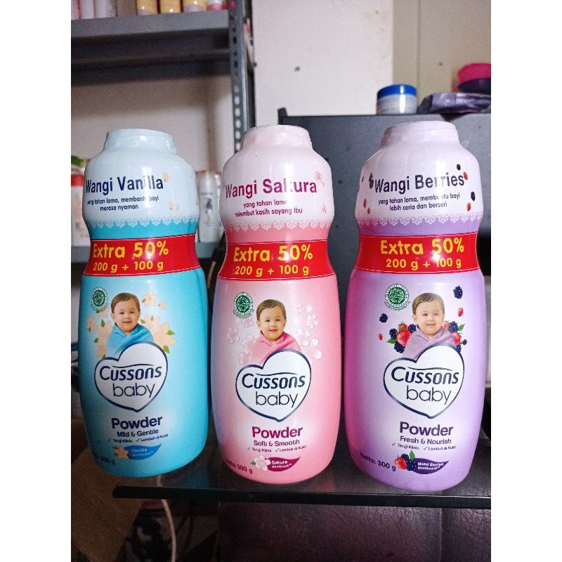 Jual Cussons baby powder 200+100g | Shopee Indonesia