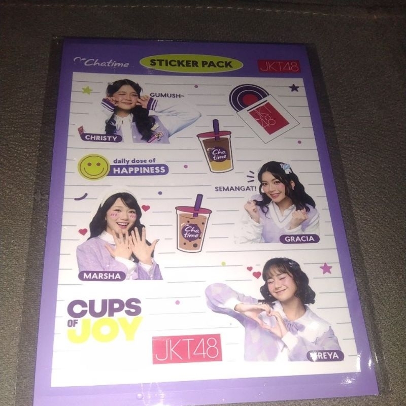 Jual stiker pack chatime 100% official | Shopee Indonesia