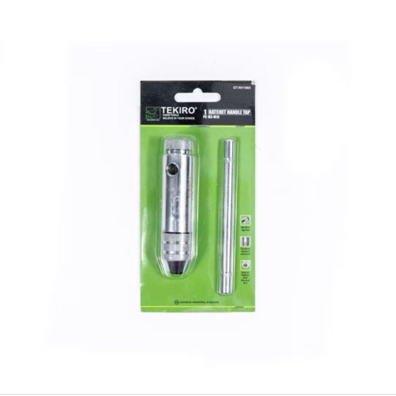 Jual TEKIRO handle tap RATCHET M3-M10 gagang tap ratchet M3-10 stang ...