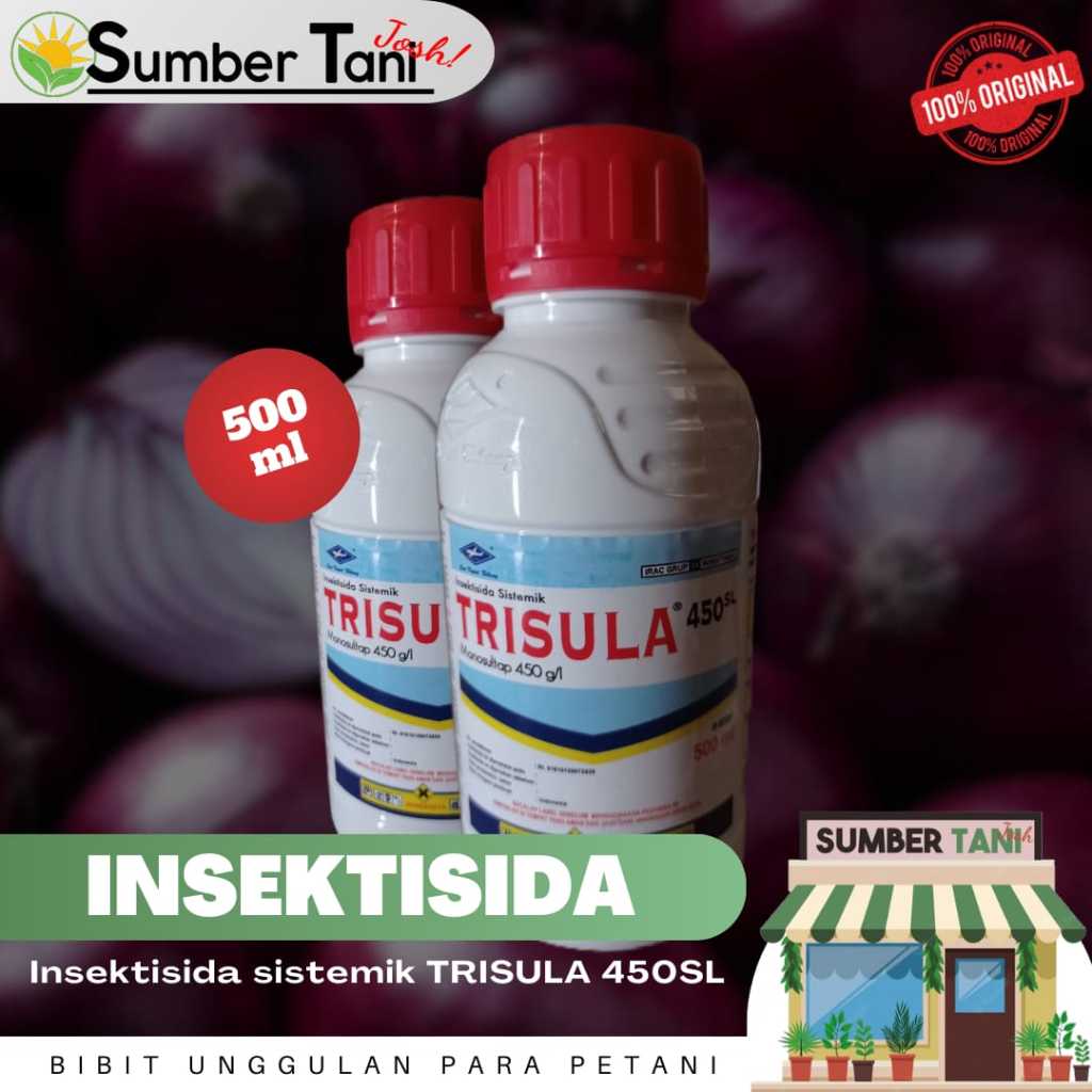 Jual Insektisida Sistemik TRISULA 500ML Cap Kapal Terbang Kemasan Botol ...