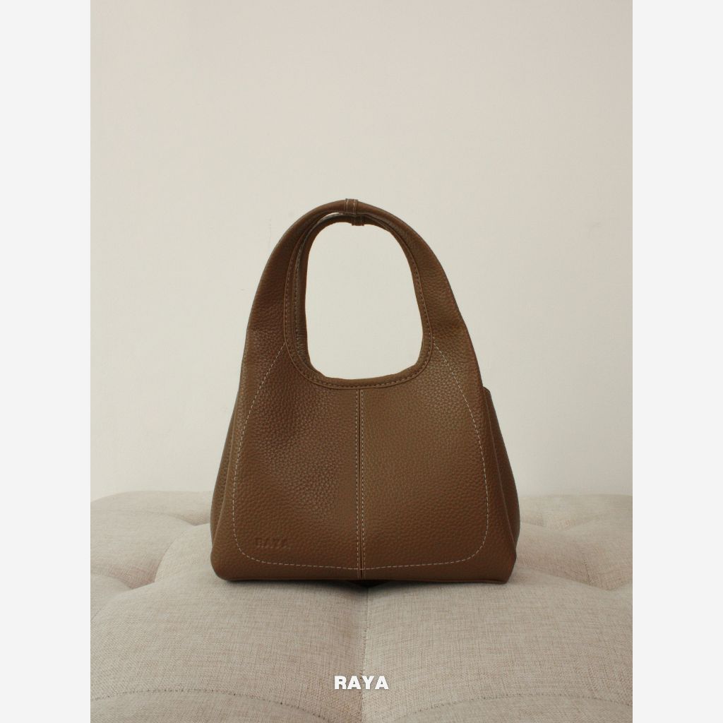Jual RAYA - On The Go Bag Taupe | Shopee Indonesia