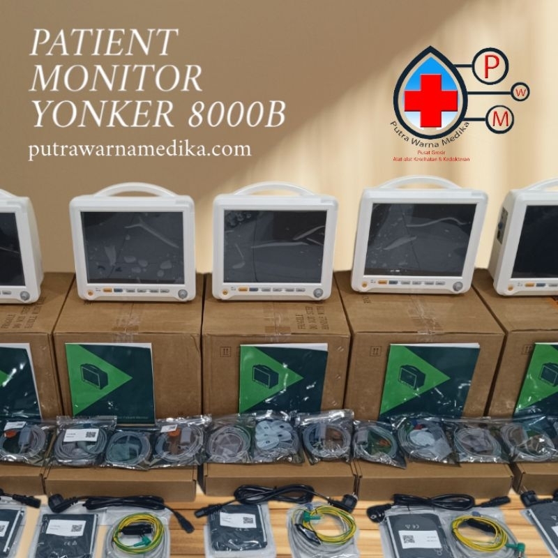 Jual Patient Monitor Yonker YK 8000 B | Shopee Indonesia