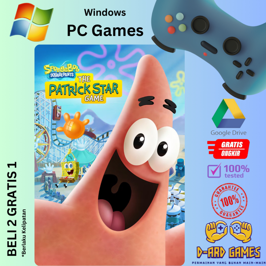 Jual Windows PC Games - SpongeBob SquarePants The Patrick Star Game ...