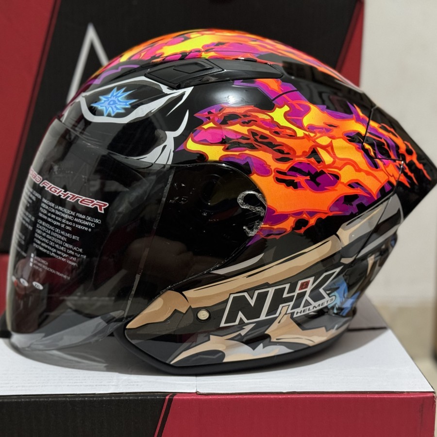 Jual NHK R1 ELITE - RIDER REPLIKA AFIF AMRAN - SINGLE VISOR | Shopee ...