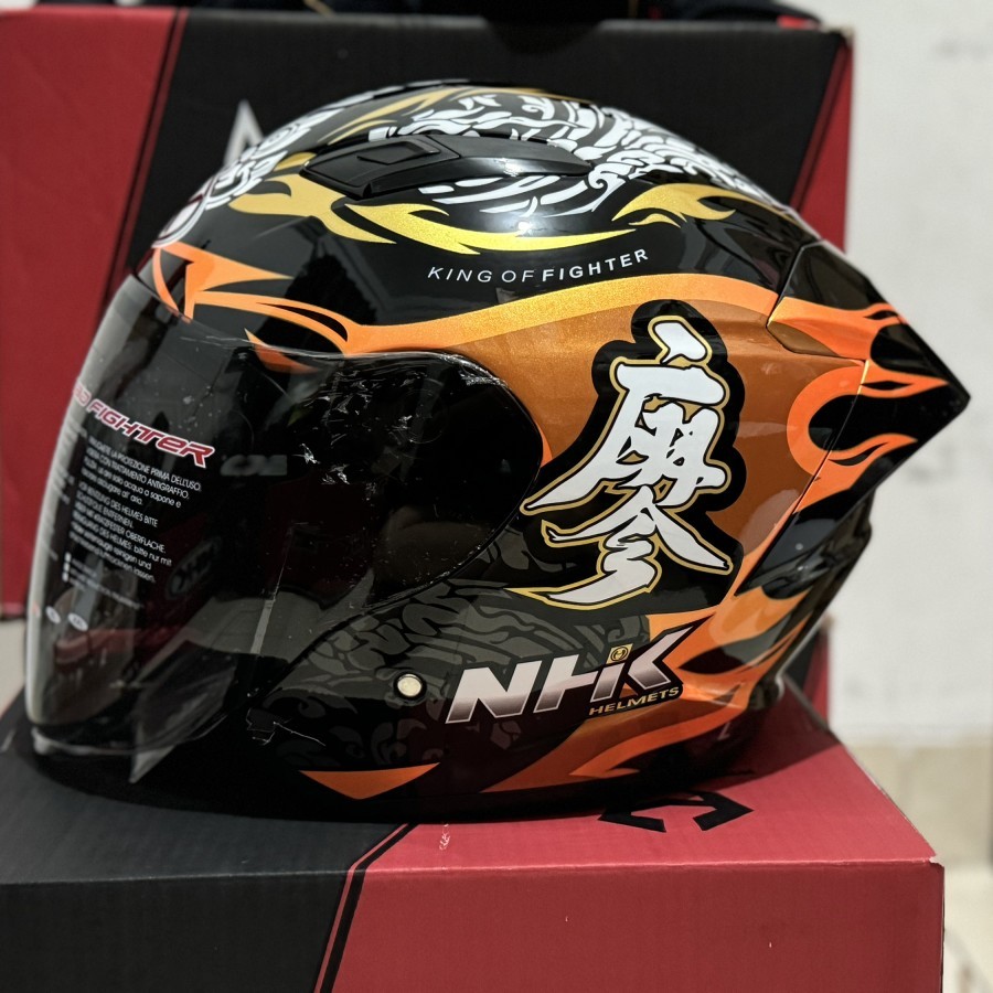 Jual NHK R1 ELITE - RIDER REPLIKA CHANON - SINGLE VISOR | Shopee Indonesia