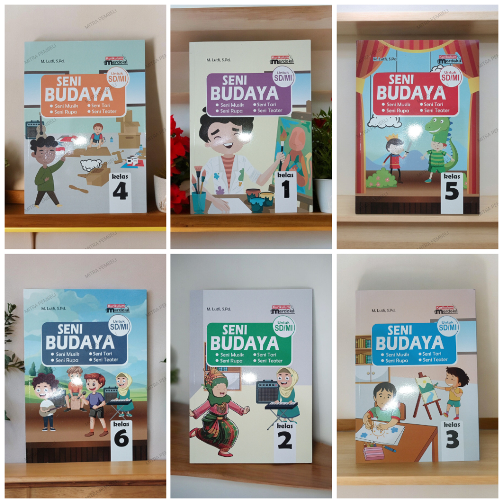 Jual Seni Budaya SD/MI Kelas 1 2 3 4 5 6 Kurikulum Merdeka (Penerbit ...