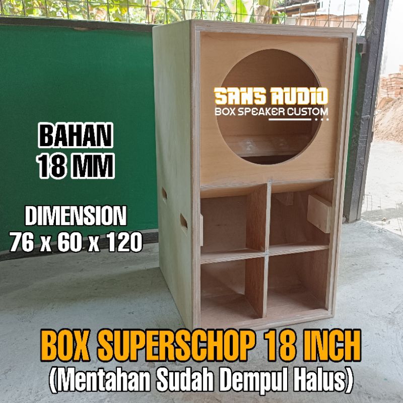 Jual Box speaker superschop 18 inch | Shopee Indonesia