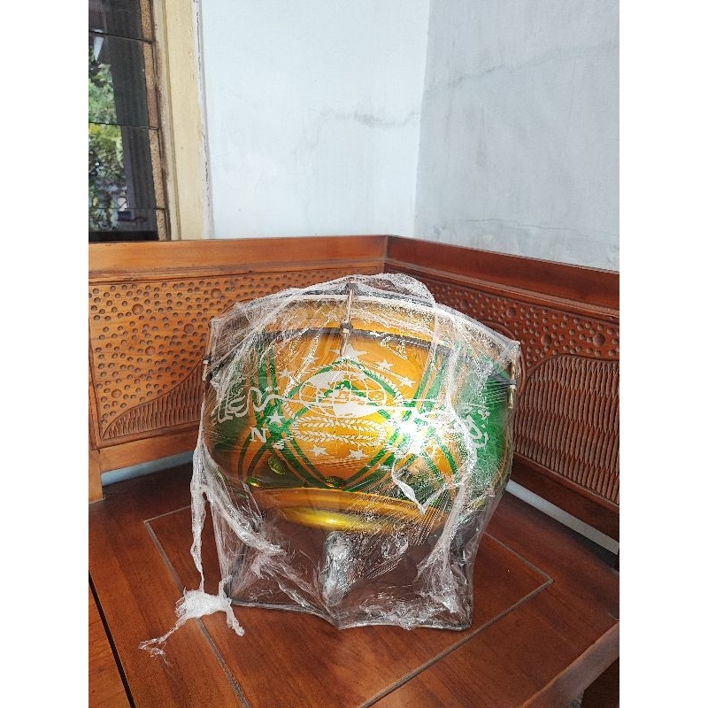 Jual BAS TAWON / BASS HABIB SYECH KAYU UKURAN 16IN 40CM | Shopee Indonesia