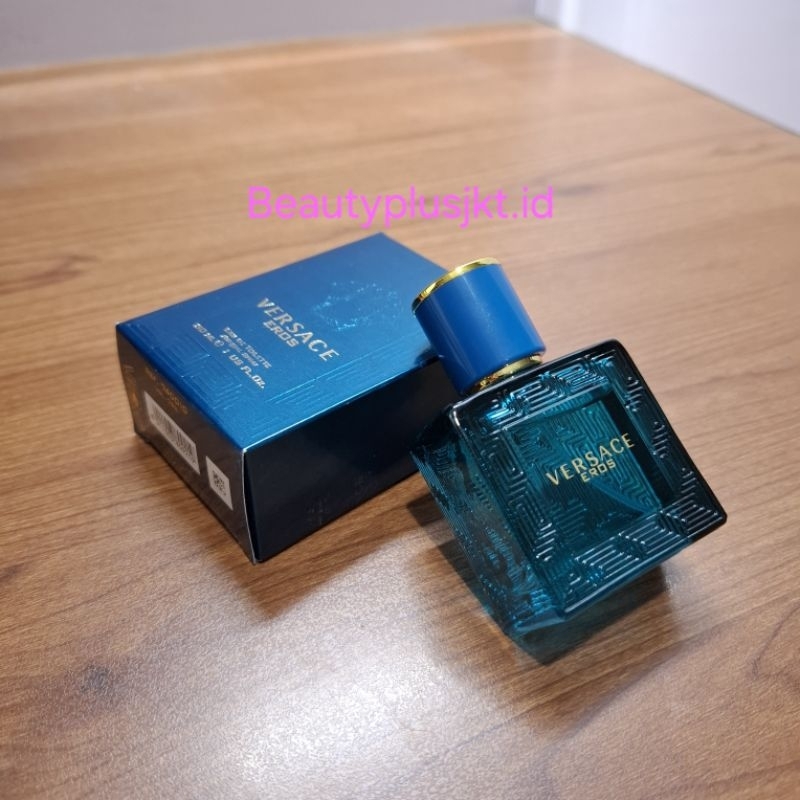 VERSACE EROS EDT ORIGINAL EROPA PARFUM PRIA TAHAN LAMA VEROS EAU DE  TOILETTE TRAVEL SIZE 30 ML