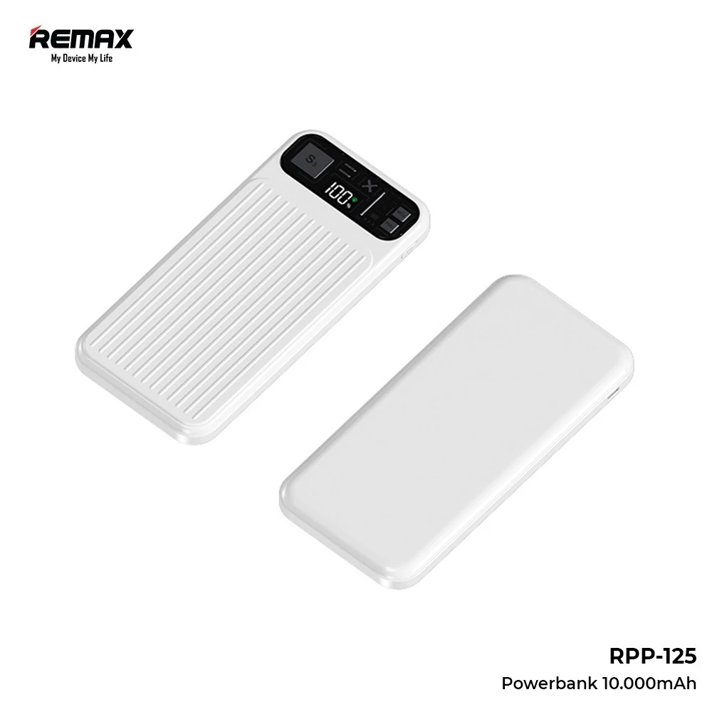 Remax Powerbank PD+QC 22,5W+20W 10000mAh Digital Display RPP-125