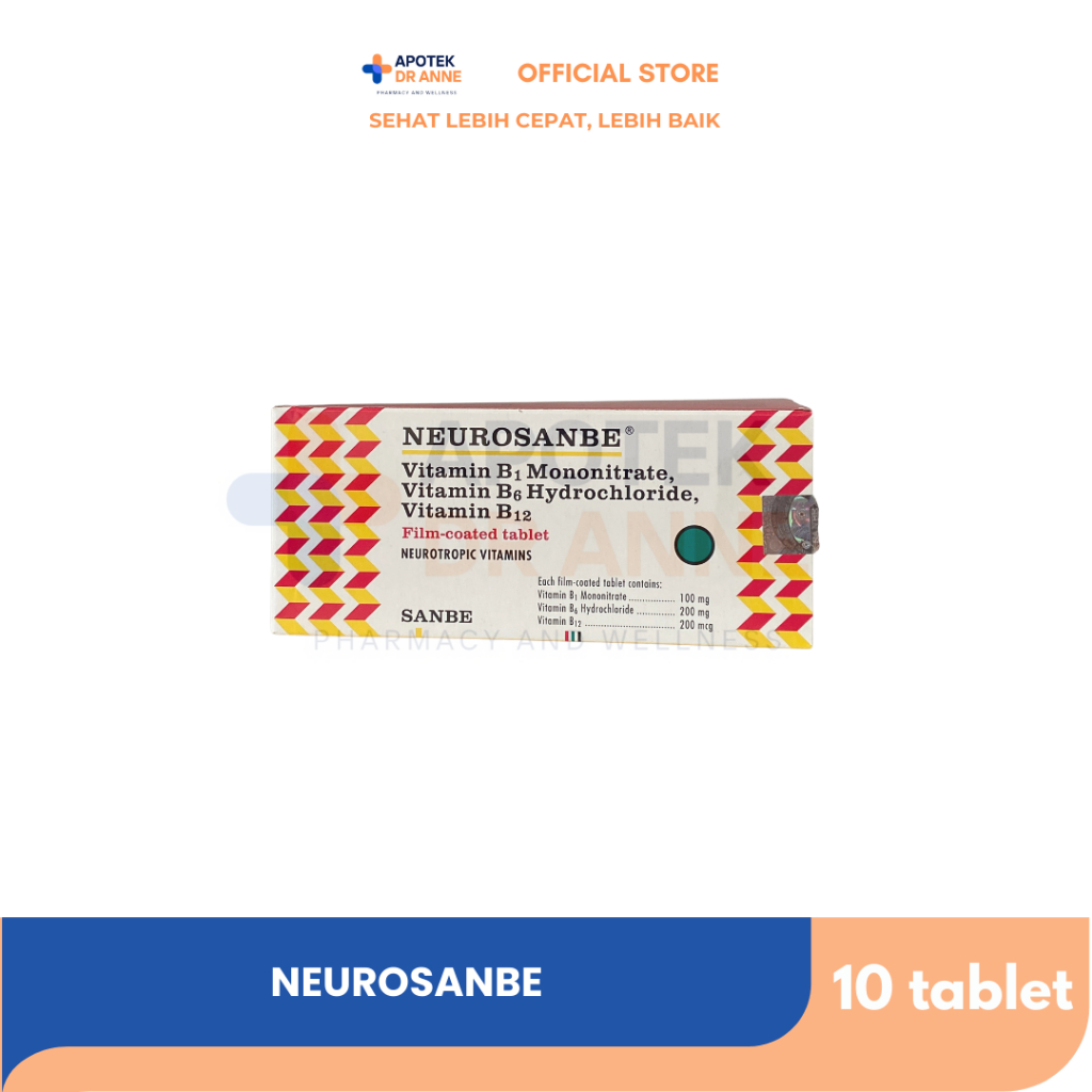 Jual Neuro Sanbe Vitamin Neurotropik/ Saraf | Shopee Indonesia
