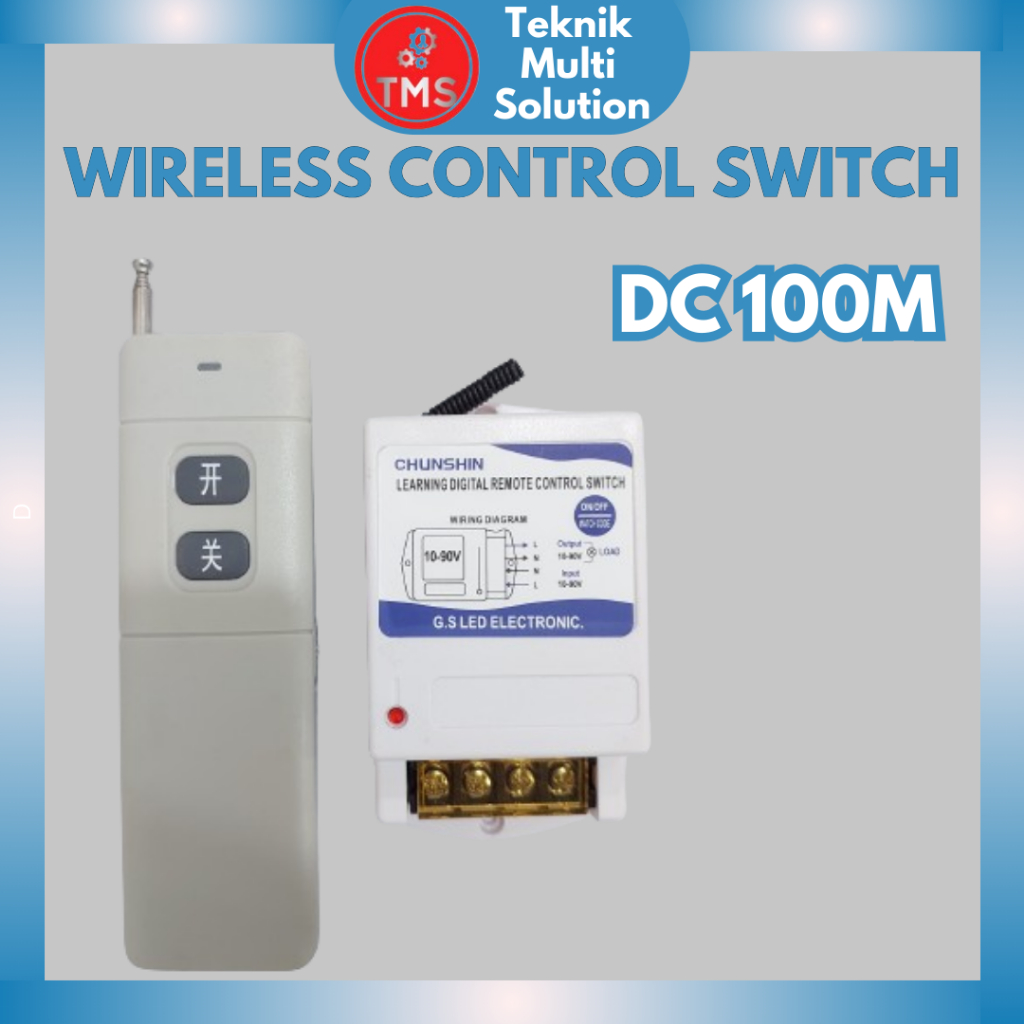 Jual CHUNSHIN - WIRELESS REMOTE CONTROL SWITCH ON OFF / SAKLAR WIRELESS ...