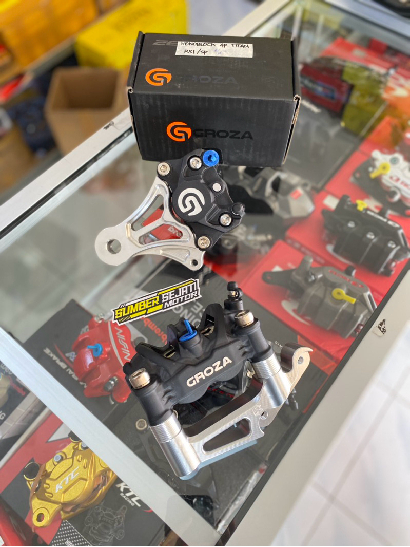 Jual Kaliper Groza Monoblock Pitch100 PNP Ninja SS R Disc 300 | Shopee ...