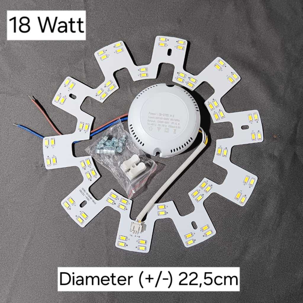 Jual Lampu Refill Modul Ceiling LED TL Ring 3 Warna | Shopee Indonesia