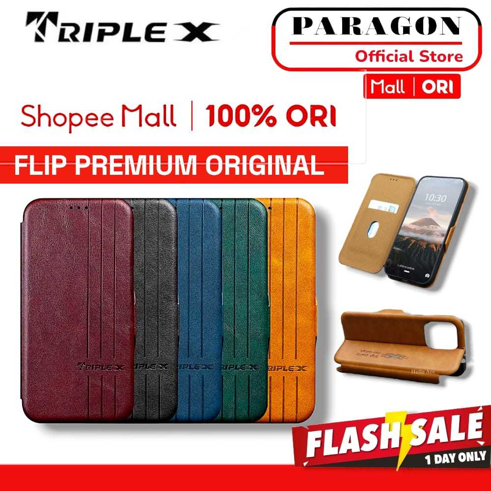 Jual Paragon Ori Leather Case Luxury Pvc Xiaomi Redmi A Pro A C T A C