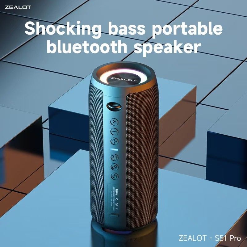 Jual Zealot Speaker Portable Bluetooth Outdoor Waterproof Zealot S Pro Speaker Bluetooth