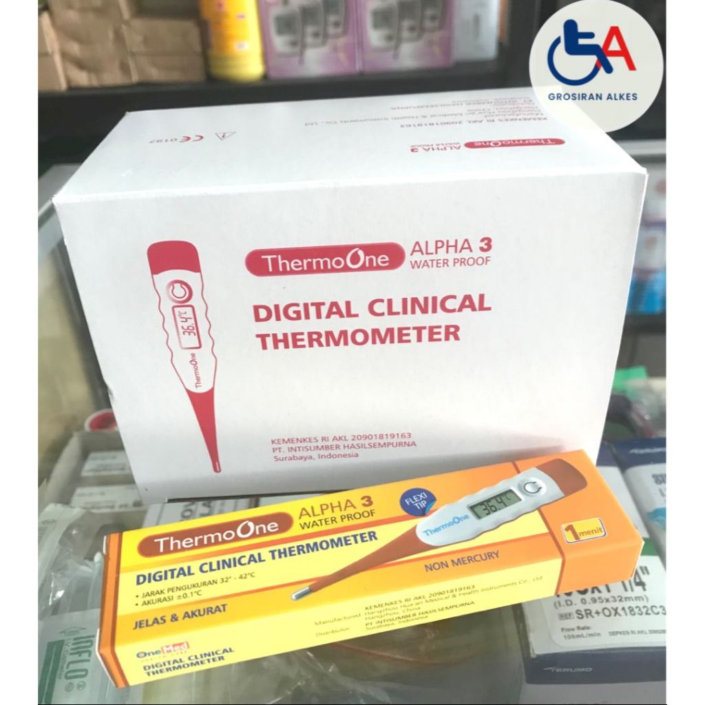 Jual thermo one Alpha 1 - thermometer digital one med | Shopee Indonesia