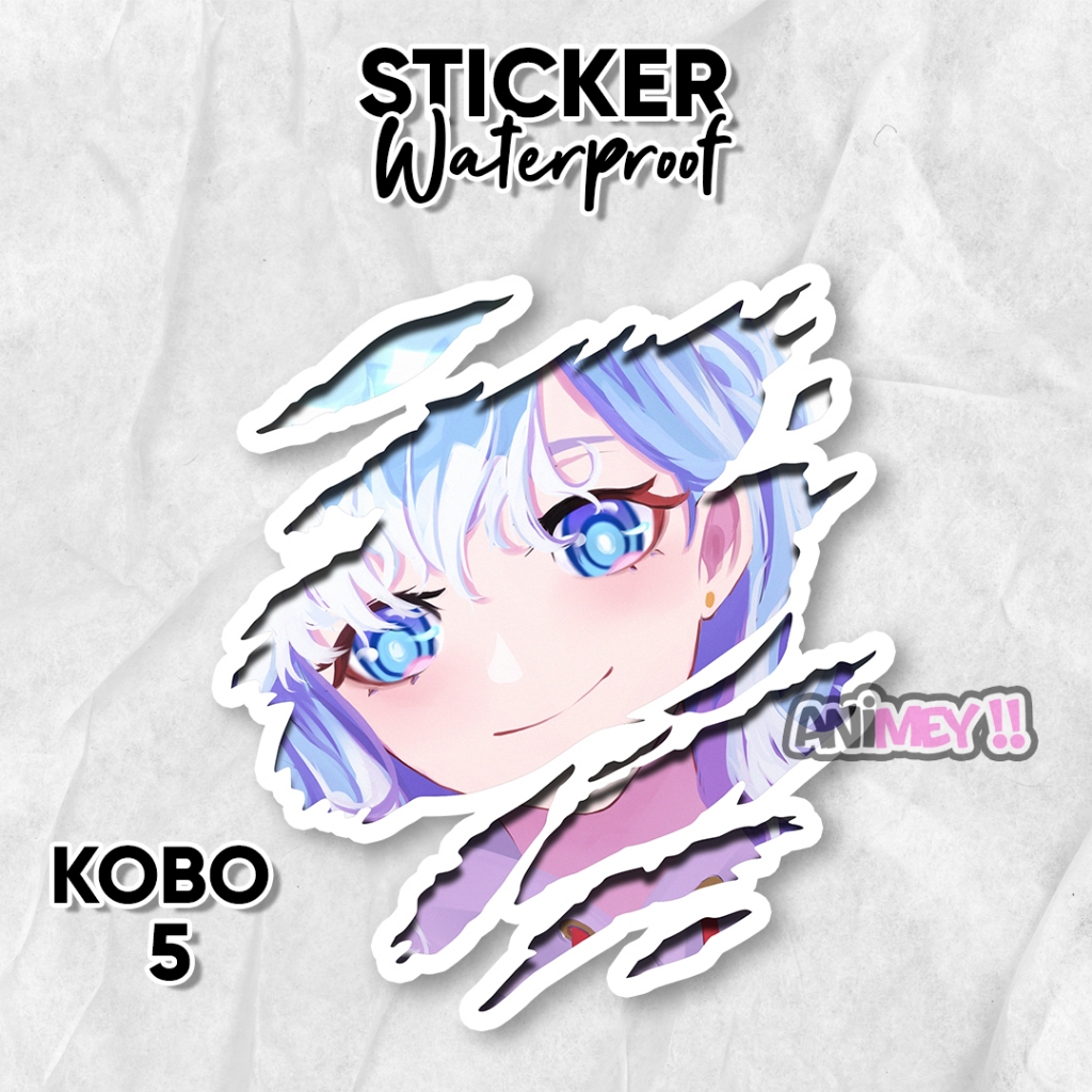 Jual Stiker Scratch Kobo Kanaeru / Sticker Anime Waterproof | Shopee ...