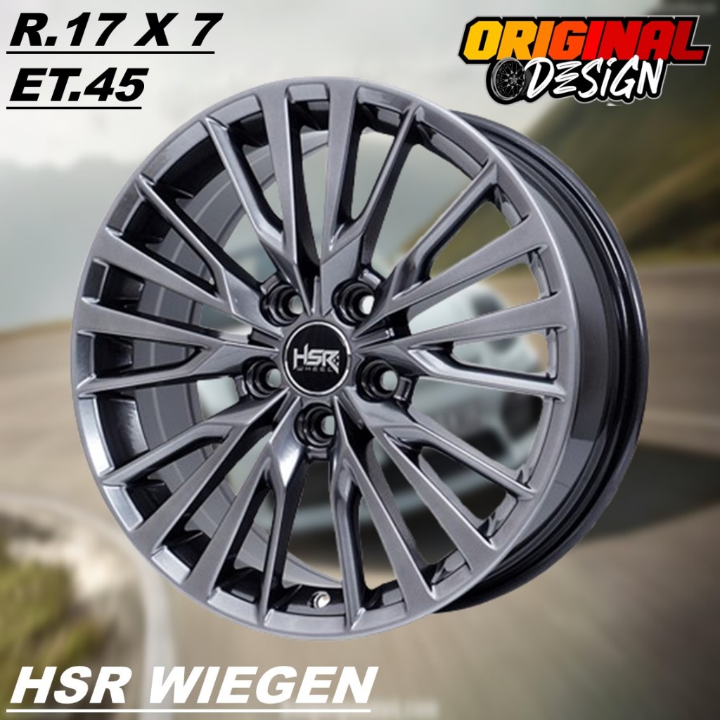 Jual Velg mobil Zenix, Xpander, Accord, Hrv, ring 17 PELEK HSR WIEGEN ...