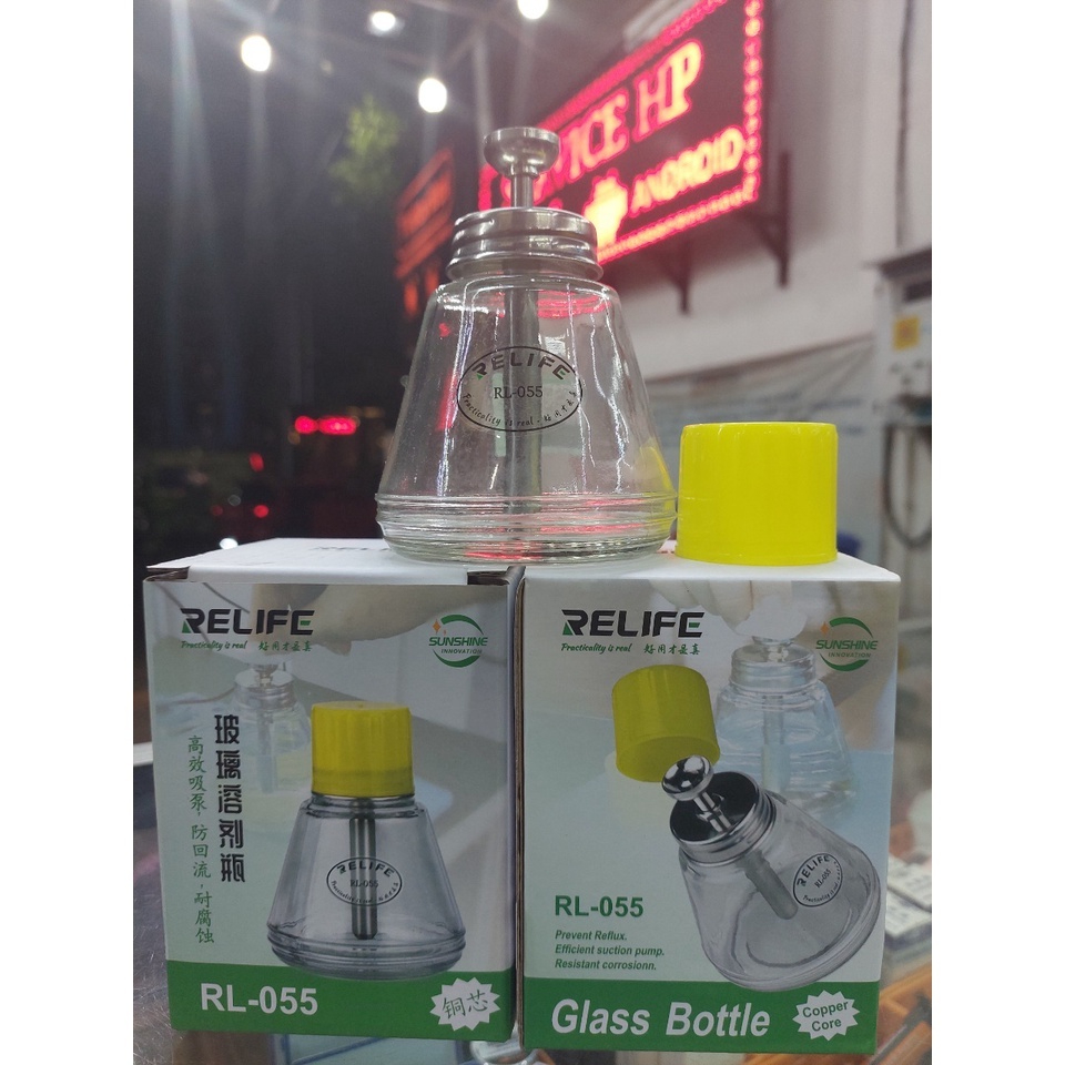 Jual BOTOL TINER GLASS RELIFE RL-055 150ML | Shopee Indonesia