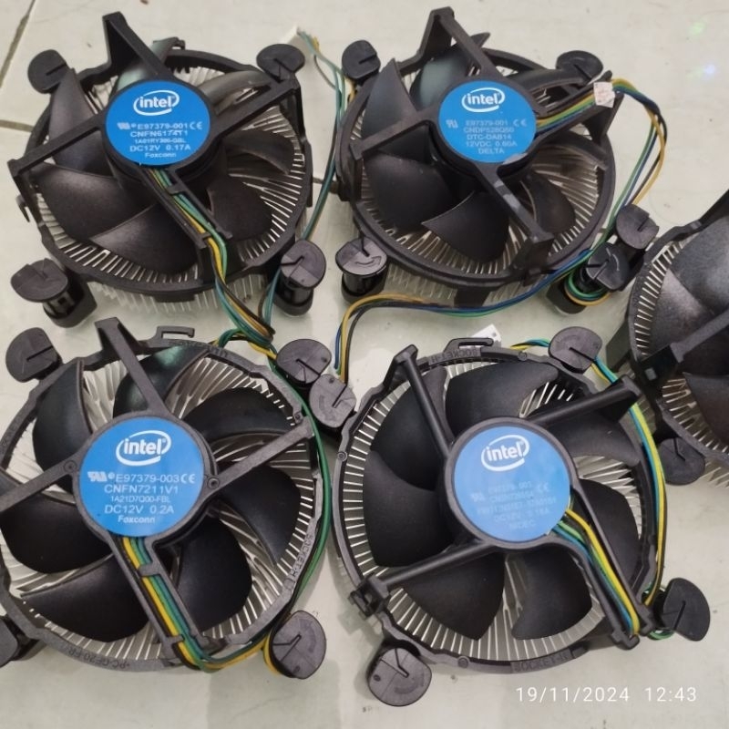 Jual Fan Prosesor intel LGA 1150 1156 1151 1155 HFS Heatsink Kipas ...