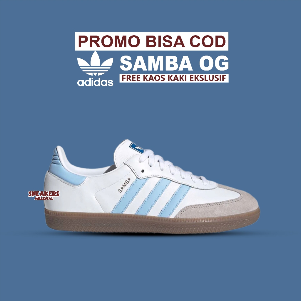 adidas gazelle silver green womens KING OF DRIBBLE Sepatu Sneaker/Casual Adidas Samba OG IH4882 Original