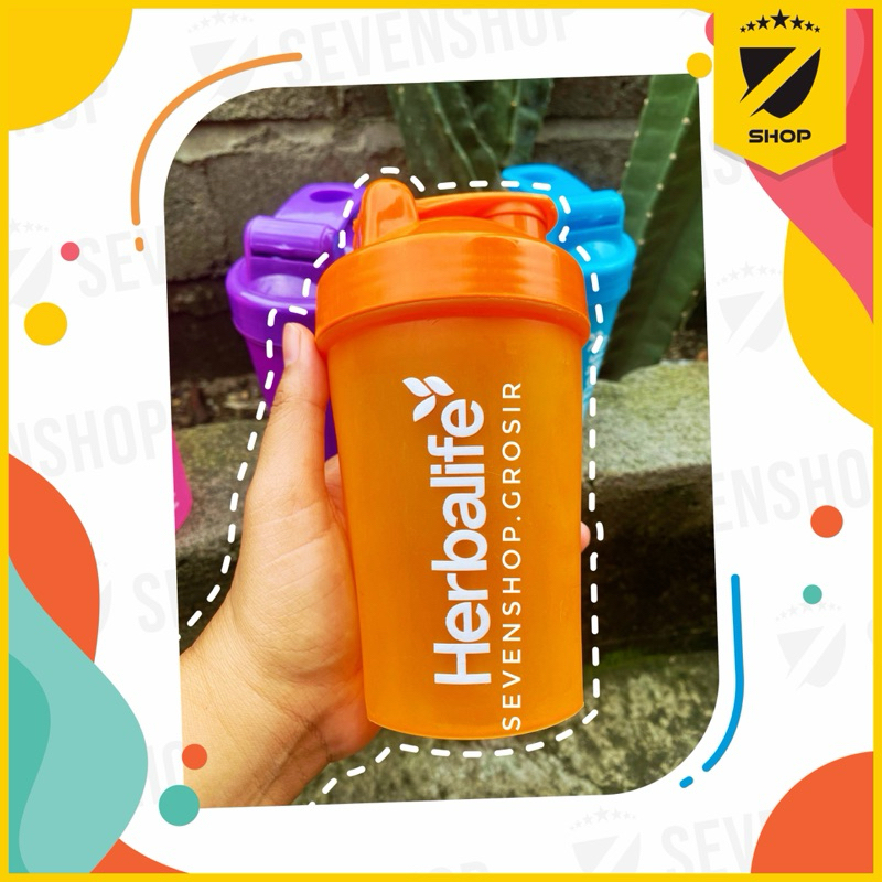 Jual BOTOL SHAKER 400ML HLF BOTOL SHAKE CUSTOM | Shopee Indonesia