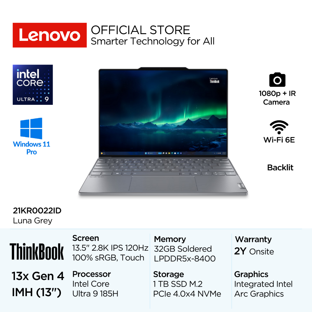 Film De Confidentialité Anti-espion Pour Lenovo ThinkBook 13x Gen 4 - Protection écran, Anti-rayures, Filtre Lumière Bleue