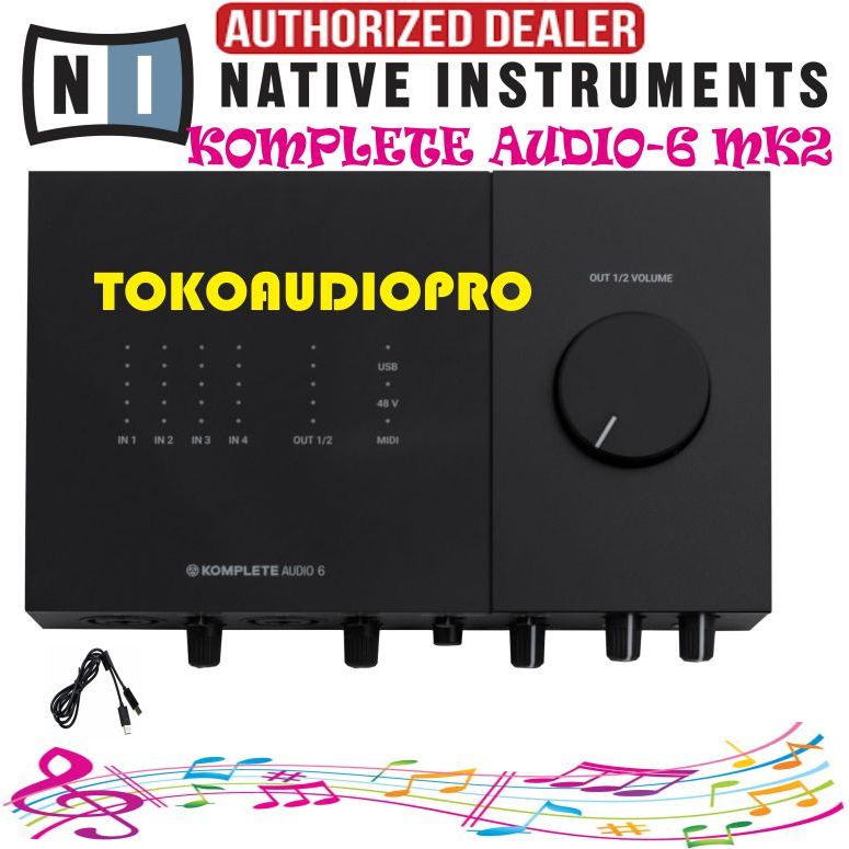 Jual Native Instruments Komplete Audio 6 MKII Soundcard Usb Audio ...