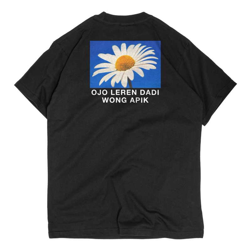 Jual T-Shirt Kaos “OJO LEREN DADI WONG APIK” Free Sticker & Ziplock ...
