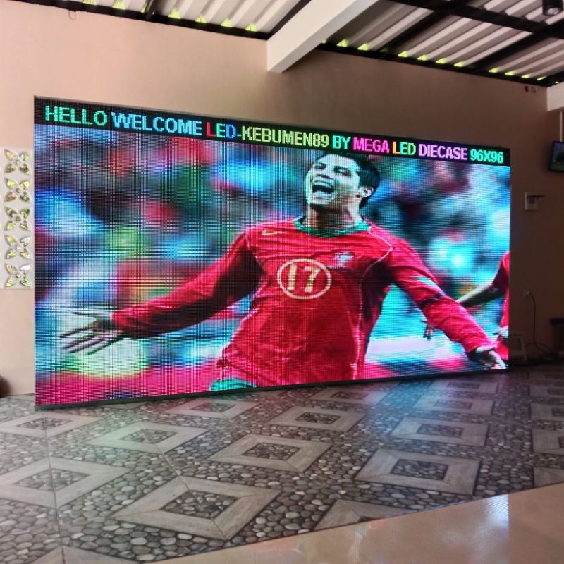 Jual Vidotron LED Screen RS 960x960 mm P10 IRON kabinet Dan diecast ...