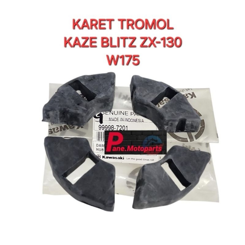 コタ様 Jual KARET TROMOL DAMPER GEAR GIR BELAKANG KAZE R BLITZ ZX 130