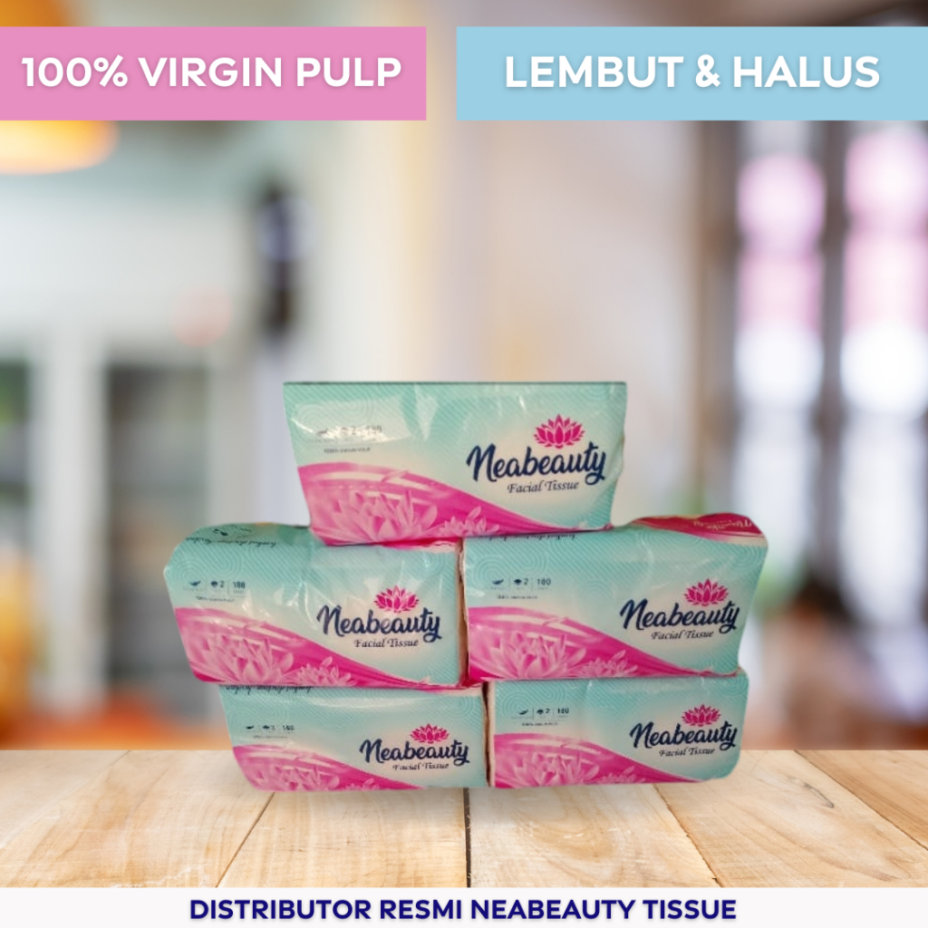 Jual Tisu NEABEAUTY 5Pack 180 Sheets 2 ply 360 Helai Tissue Wajah Halus