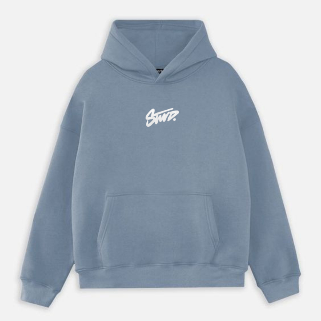 Jual Hoodie Pull and Bear Logo STWD Black Premium Pria Wanita