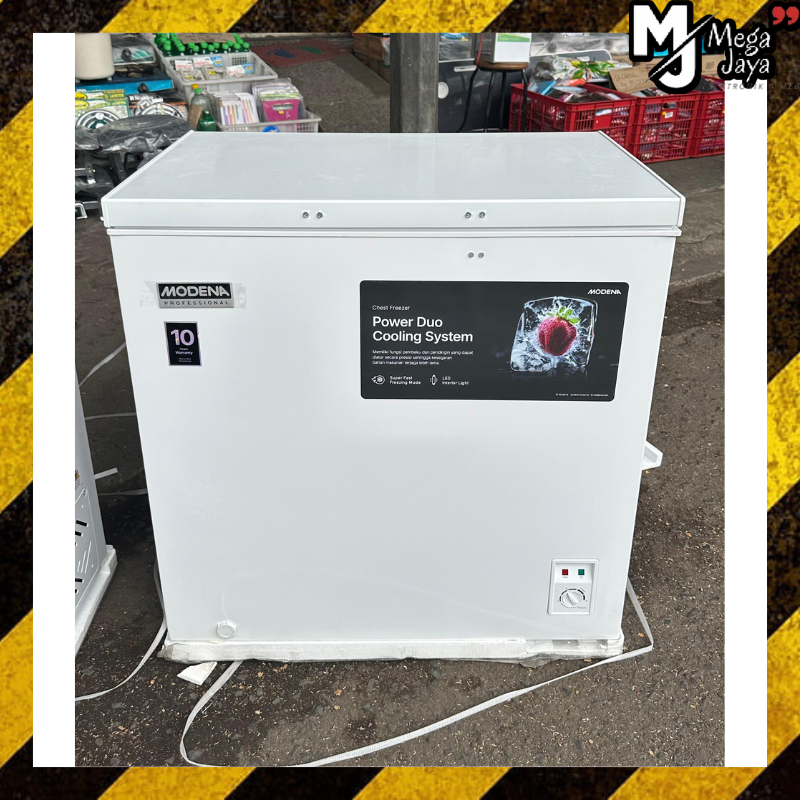 Jual FREEZER BOX MODENA MD 0211MAWH KAPASITAS 200 LITER / GARANSI RESMI ...