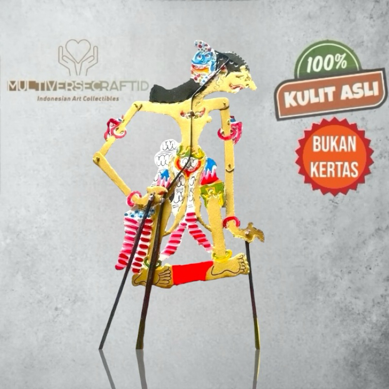 Jual MULTIVERSECRAFTID Miniatur Wayang Kulit Mainan Khas Jogja ABIMANYU ...