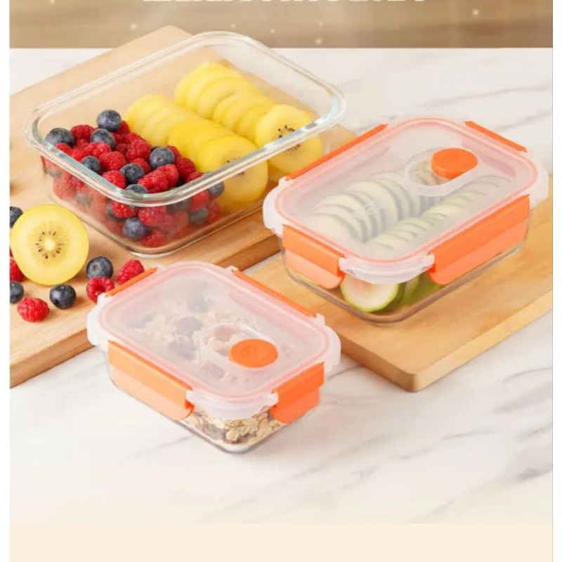 Jual GLASS FOOD CONTAINER X INDOMARET POINKU | Shopee Indonesia