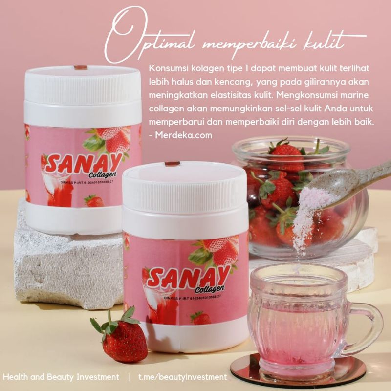 Jual Sanay colagen 250gr | Shopee Indonesia