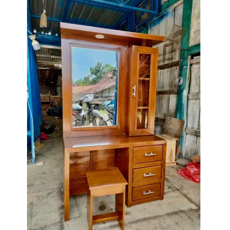 Jual Meja Rias Minimalis modern kayu Jati harga murah terbaru terlaris | Tokopedia Indonesia