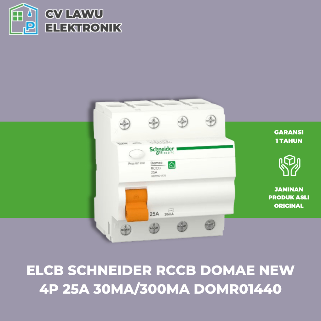 Jual Elcb Schneider Rccb Domae New P A Ma Ma Domr Shopee Indonesia