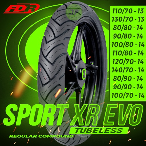 Jual BAN LUAR FDR SPORT XR EVO RING 13 RING 14 RING 17 REGULAR COMPOUND ...