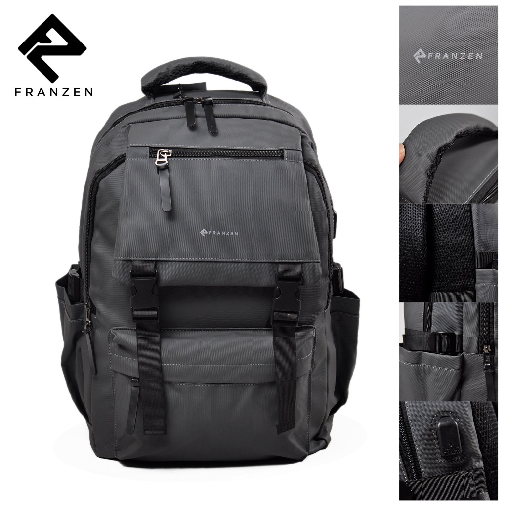 Jual Tas Ransel Laptop Backpack Laptop Franzen - 17 Series | Shopee ...